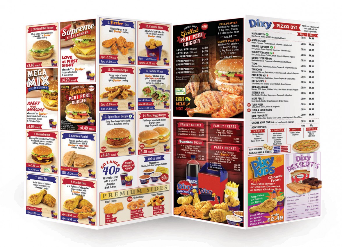 Outstanding Media Dixy Chicken Branding